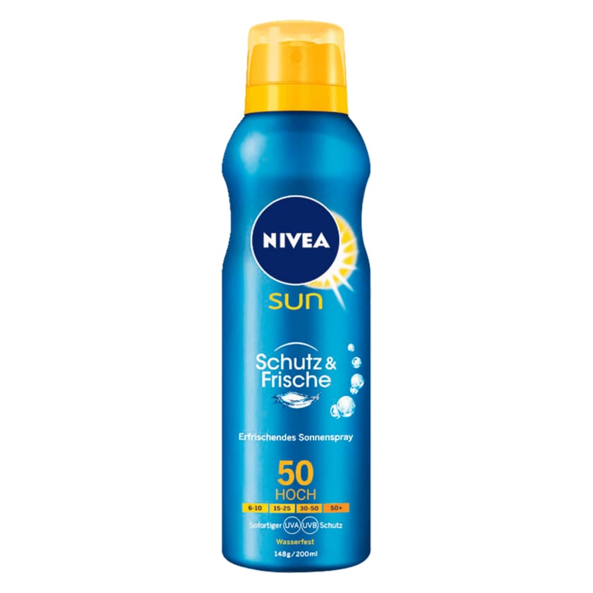 NIVEA Sun Protect & Refresh Kühlendes Sonnenspray LSF 50 200ml